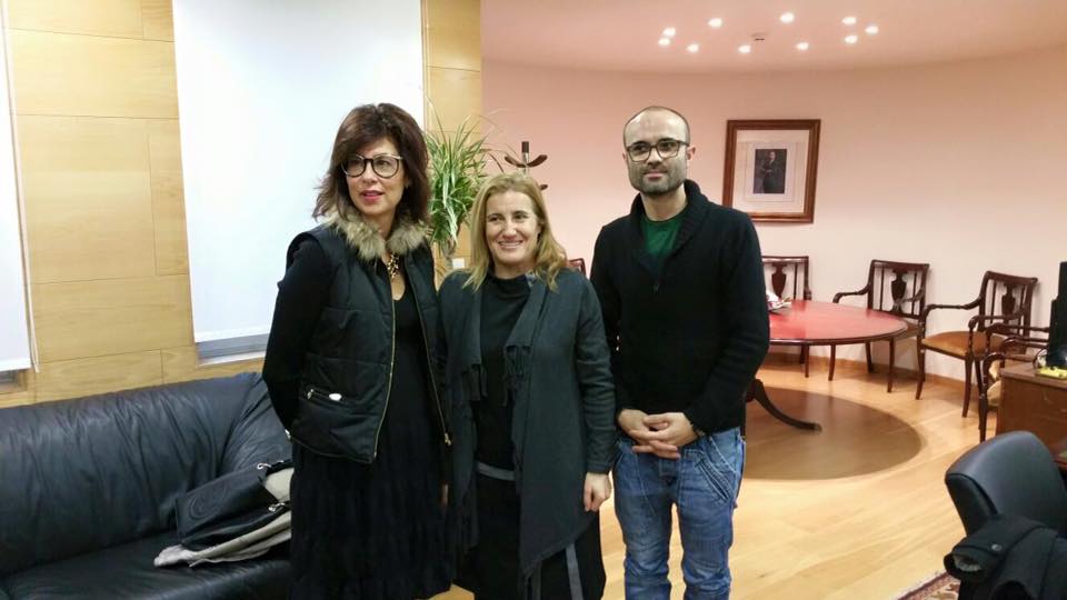 Foto Reunión coa Delegada Territorial de Ourense da Xunta de Galicia